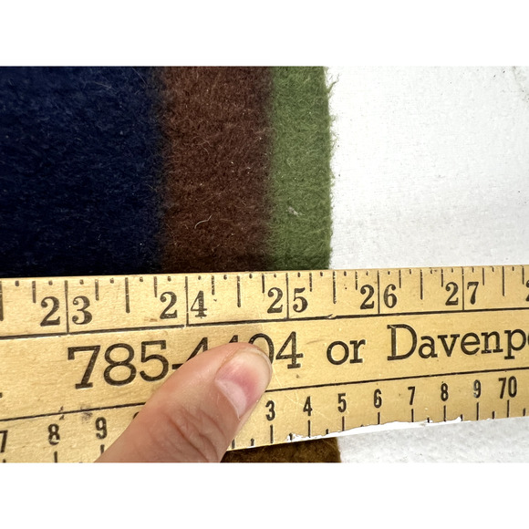 Vintage Aztec Fleece Vest Southwest Boho Western Geometric Button‎ Up Pockets - Picture 10 of 10